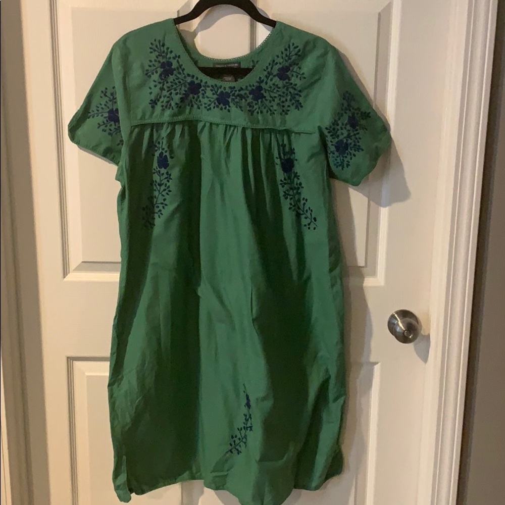 XL Blue and navy dress